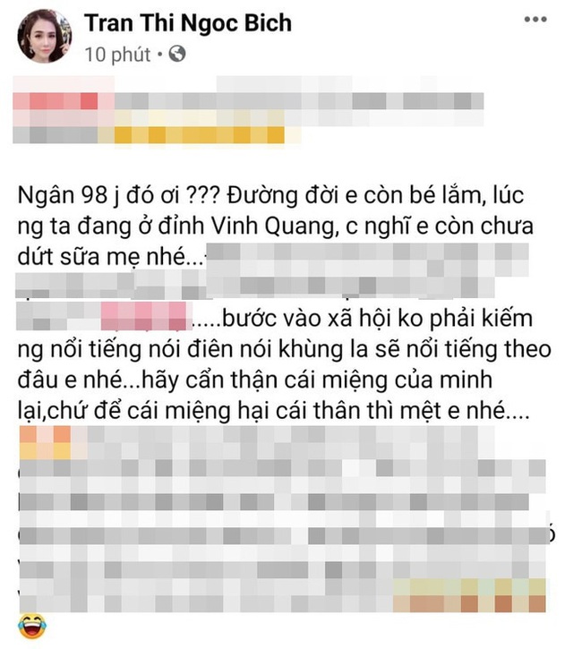 Bị chị gái Ngọc Trinh dằn mặt gay gắt, Ngân 98 lên tiếng đáp trả, khẳng định không bao giờ xin lỗi  - Ảnh 3.