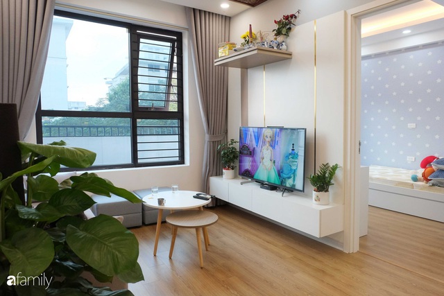 Chỉ vỏn vẹn 66m² nhưng căn hộ nhỏ này ở Long Biên, Hà Nội đã tạo ấn tượng mạnh mẽ với thiết kế nội thất thông minh  - Ảnh 4.