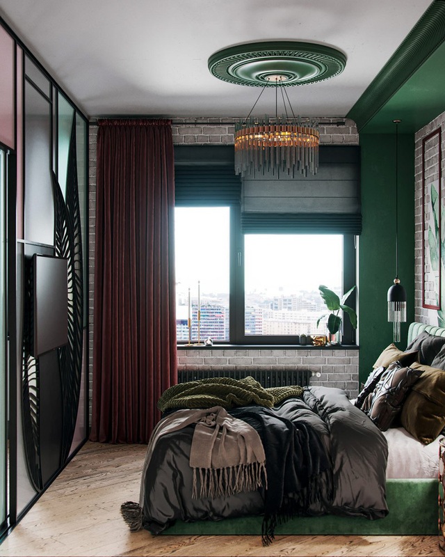 Ngôi nhà mang phong cách Art Deco rực rỡ sắc màu - Ảnh 9.