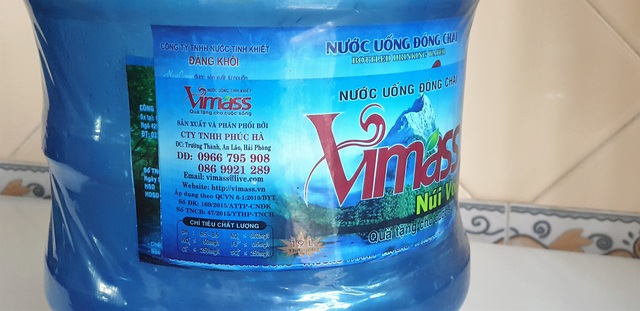 Nước tinh khiết làm từ nước mương ở Hải Phòng: Các trường học đều đã dừng sử dụng nước Vimass Núi Voi - Ảnh 1.