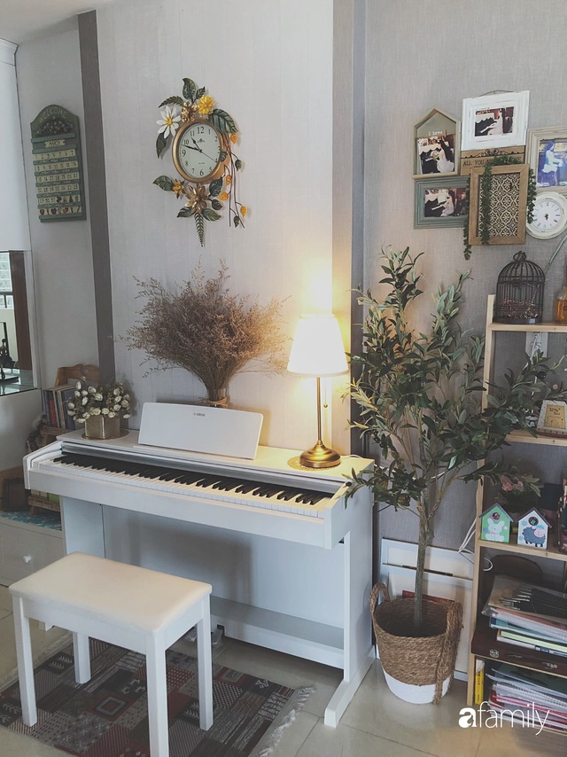 Căn hộ 80m² với phong cách vintage và bộ sưu tập hàng trăm búp bê của cô giáo dạy đàn ở thành phố biển Nha Trang - Ảnh 21.