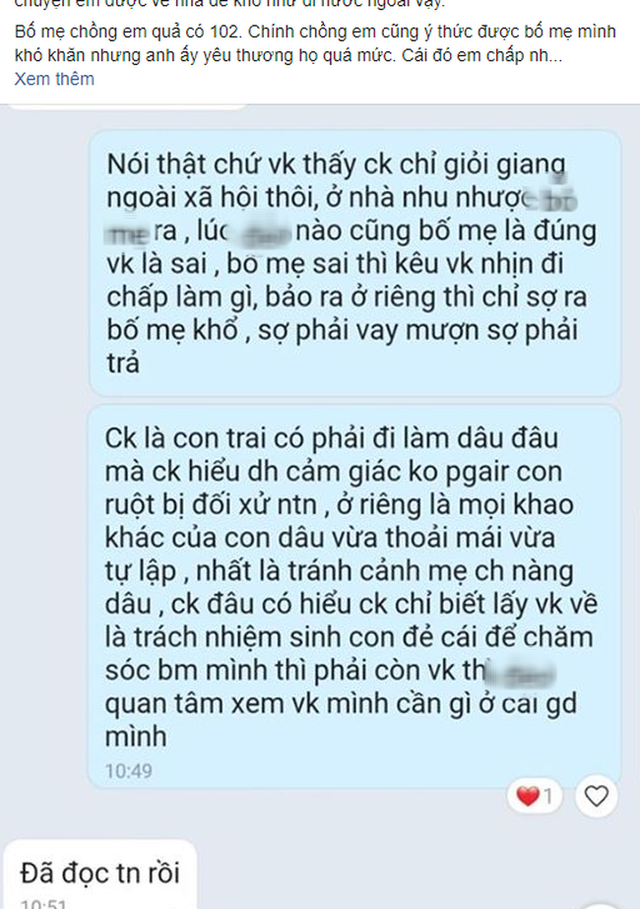 Dòng tin nhắn cụt ngủn của anh chồng nhu nhược không lo được cho vợ con và màn xách vali trong chiến thắng của cô vợ tự đứng lên làm chủ - Ảnh 1.