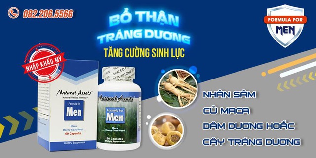 Formula for men – lựa chọn không thể bỏ qua cho nam giới bị yếu sinh lý  - Ảnh 3.