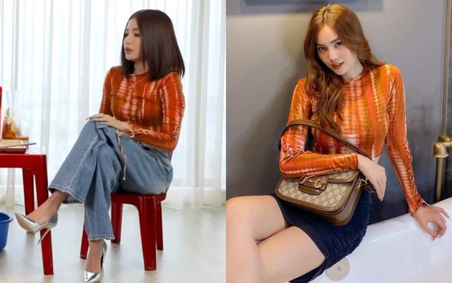 Cùng diện áo crop top nhưng Bích Phương ngầu hơn hẳn Ninh Dương Lan Ngọc nhờ bộ vuốt màu bạc - Ảnh 6.