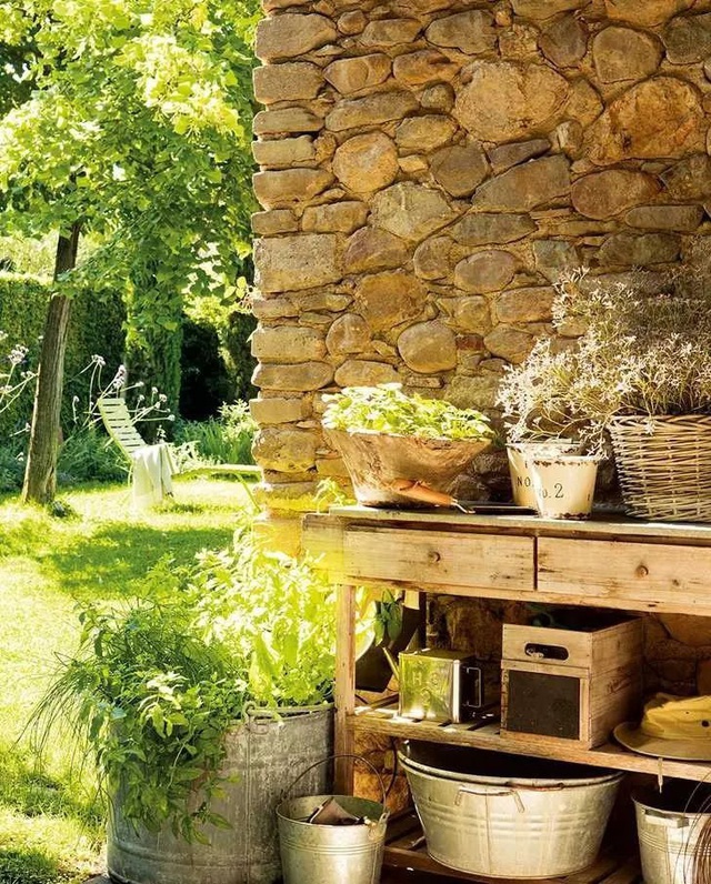 Gợi ý trang trí sân nhà thành góc tận hưởng mùa hè thú vị - Ảnh 15.