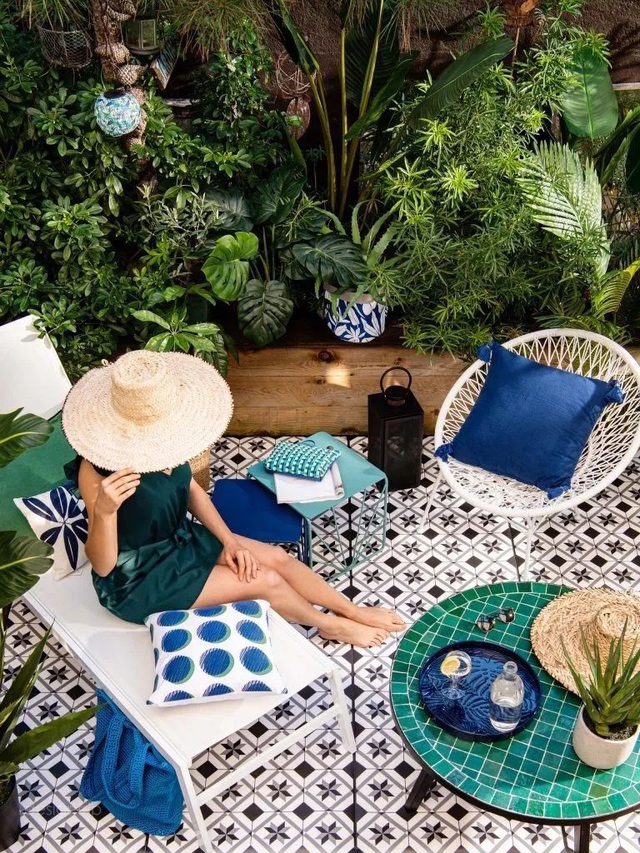 Gợi ý trang trí sân nhà thành góc tận hưởng mùa hè thú vị - Ảnh 19.