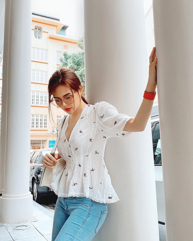 Phanh Lee có 10 cách diện áo blouse cực khéo, chị em học theo thì đi làm hay đi chơi cũng được khen mặc đẹp - Ảnh 5.