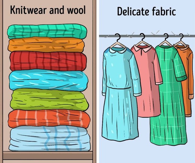 10 sai lầm khi sắp xếp tủ quần áo mà đến 90% chị em đều mắc phải nhưng không hề hay biết - Ảnh 8.
