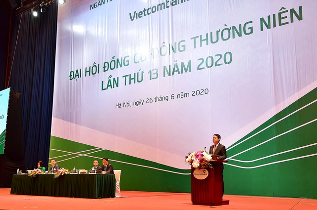 Vietcombank tổ chức Đại hội đồng cổ đông thường niên lần thứ 13, năm 2020 - Ảnh 2.