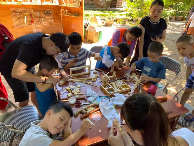 MC Minh Trang đem “Ngày hội gia đình đến làng trẻ em SOS - Ảnh 5.