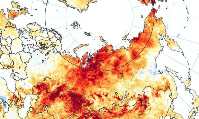 Nóng kỷ lục 38 độ C đảo lộn hoàn toàn cuộc sống nơi lạnh nhất thế giới - Ảnh 1.