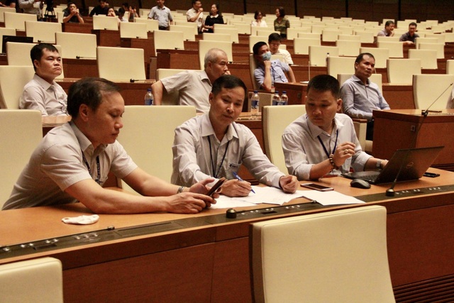 VNPT hoàn thành xuất sắc nhiệm vụ triển khai giải pháp họp trực tuyến kỳ họp thứ 9 Quốc hội khóa XIV - Ảnh 3.