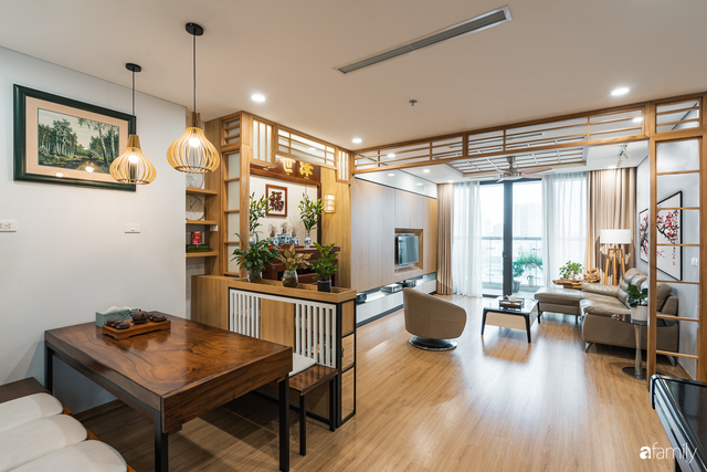 Ngắm căn hộ 120m² phong cách Nhật Bản đẹp đến từng chi tiết với tổng giá trị thi công nội thất 550 triệu - Ảnh 4.