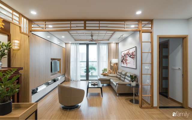 Ngắm căn hộ 120m² phong cách Nhật Bản đẹp đến từng chi tiết với tổng giá trị thi công nội thất 550 triệu - Ảnh 6.