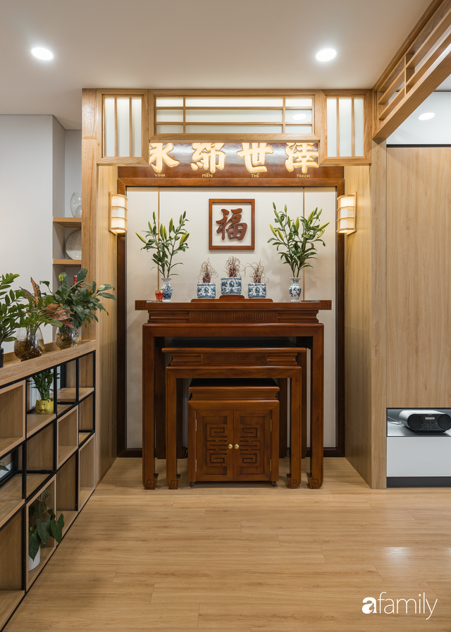 Ngắm căn hộ 120m² phong cách Nhật Bản đẹp đến từng chi tiết với tổng giá trị thi công nội thất 550 triệu - Ảnh 9.