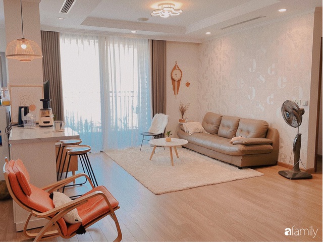 Không cần thuê thiết kế nội thất, mẹ đảm ở Hà Nội tạo nên căn hộ 130m2 có gam màu hồng xinh không tưởng - Ảnh 5.