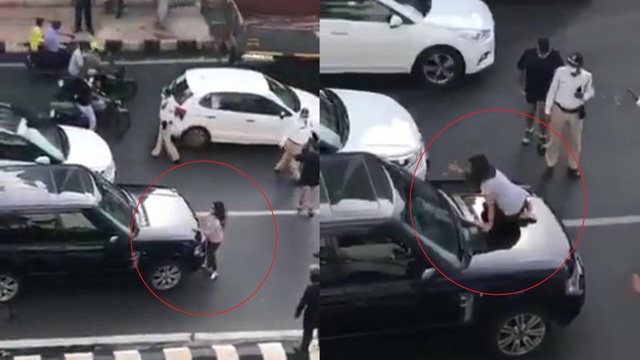 Tắc nghẽn giao thông vì vợ chặn xe bắt quả tang chồng ngoại tình - Ảnh 1.