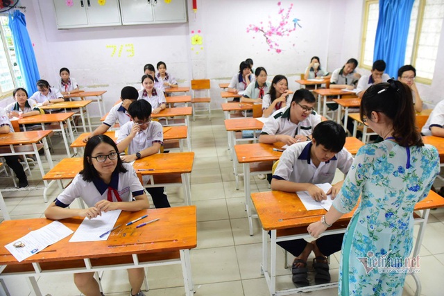 Phòng thi đặc biệt trong kỳ thi lớp 10 ở Sài Gòn - Ảnh 11.