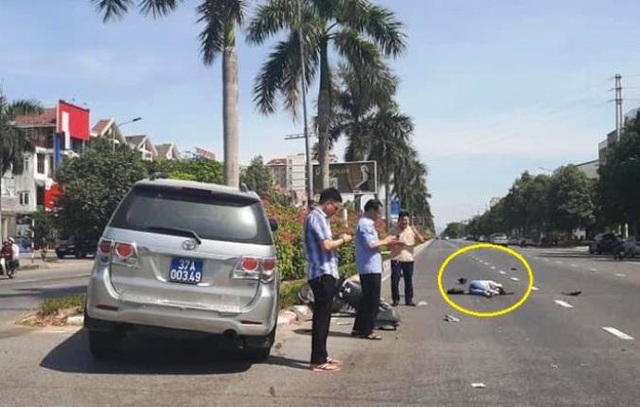  Xe của UBKT Tỉnh ủy Nghệ An gây tai nạn: UBKT tỉnh ủy nói rõ về sự việc - Ảnh 2.