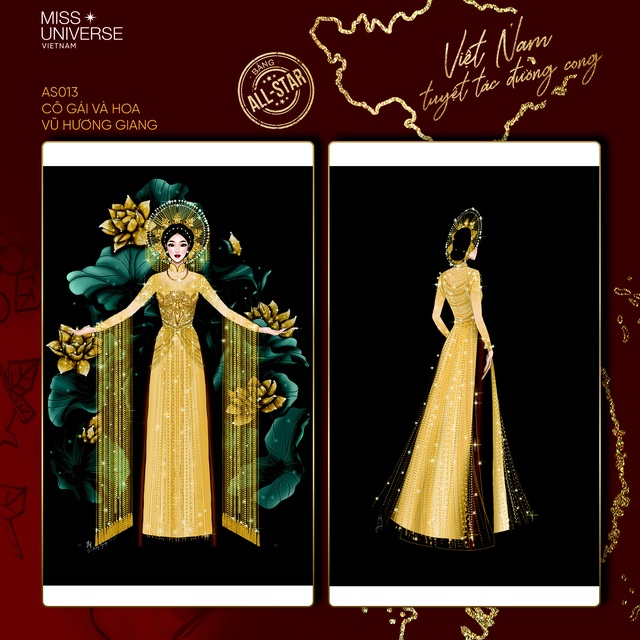 Trang phục dân tộc của Khánh Vân tại Miss Universe 2020 tiếp tục gây bất ngờ - Ảnh 2.