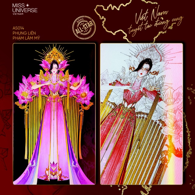 Trang phục dân tộc của Khánh Vân tại Miss Universe 2020 tiếp tục gây bất ngờ - Ảnh 3.