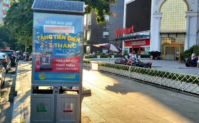 Lạ mắt với hơn 200 thùng rác công nghệ tự phát sáng ở Hà Nội - Ảnh 11.