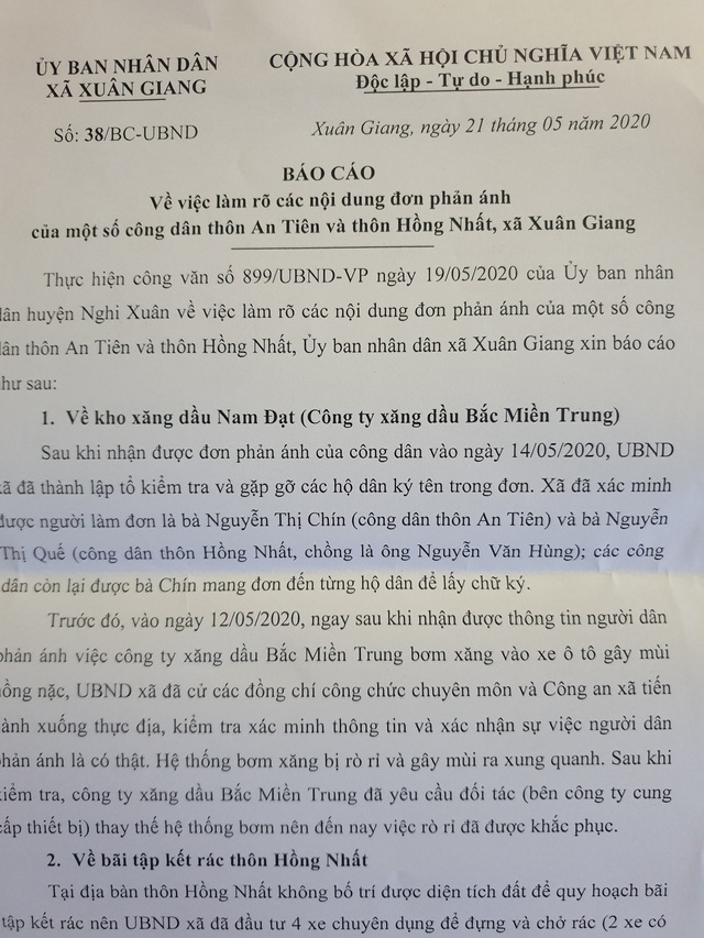 Hà Tĩnh: Người dân sống dở chết dở vì kho xăng dầu bốc mùi nồng nặc - Ảnh 6.