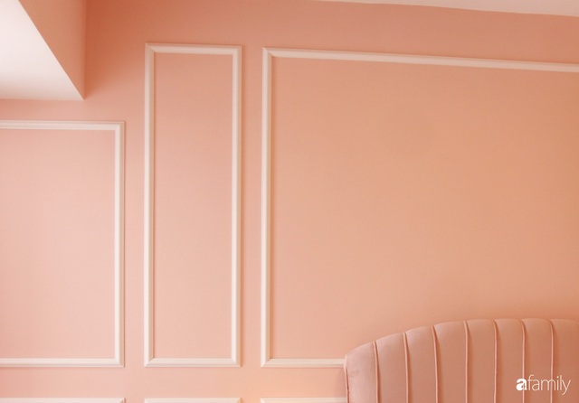 Căn hộ 65m² dành trọn lời khen tâm đắc của chủ nhà khi nhận công trình nhờ chọn gam hồng cùng phong cách tân cổ điển ở Sài Gòn - Ảnh 13. Căn hộ 65m² dành trọn lời khen tâm đắc của chủ nhà khi nhận công trình nhờ chọn gam hồng cùng phong cách tân cổ điển ở Sài Gòn - Ảnh 13.