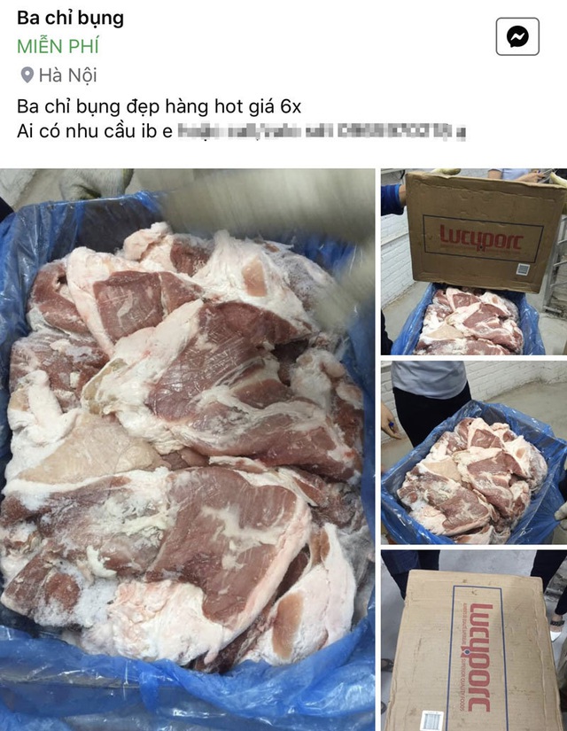 Thịt lợn rẻ giật mình 50 nghìn/kg, chất đầy kho bán cả tấn - Ảnh 1.