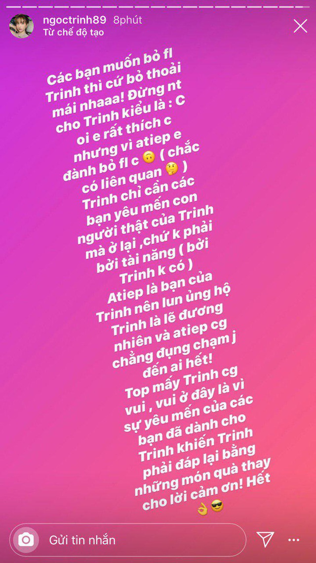 Vũ Khắc Tiệp bị “tấn công” vì phát ngôn Ngọc Trinh vượt Sơn Tùng, nữ hoàng nội y lên tiếng bênh vực - Ảnh 1.