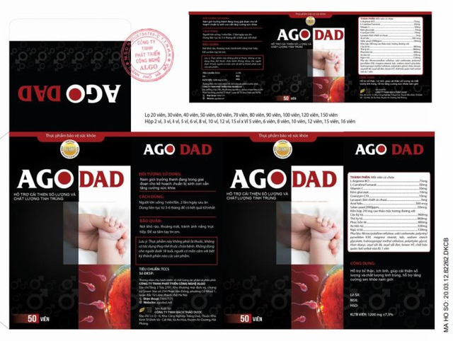 Ago Dad - Giúp hỗ trợ sinh sản ở nam giới. Làm cha thật tuyệt vời - Ảnh 3.