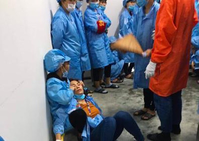 Quảng Ninh: Hàng loạt công nhân bị ngất xỉu khi đang làm việc - Ảnh 1.
