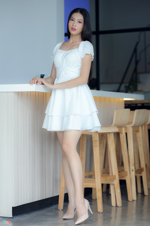 Đời thường của cô gái chân dài 1,11 m thi Hoa hậu Việt Nam 2020 - Ảnh 4.