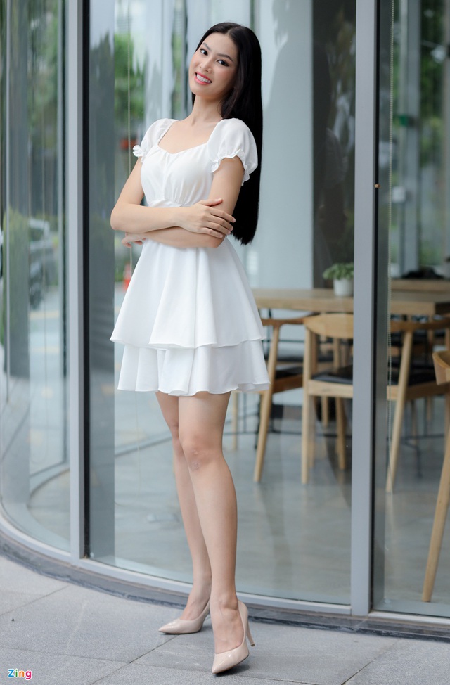 Đời thường của cô gái chân dài 1,11 m thi Hoa hậu Việt Nam 2020 - Ảnh 6.