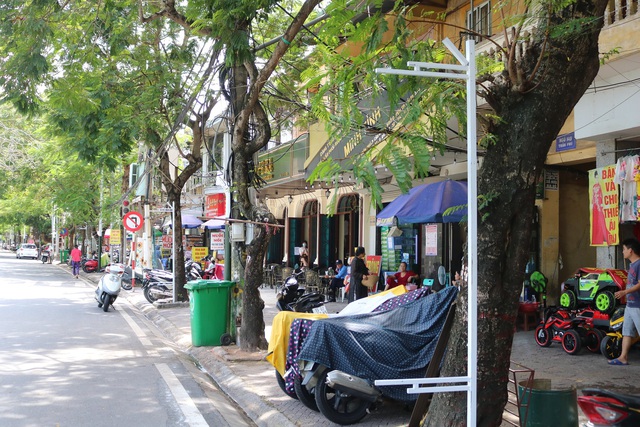 Hải Phòng: Người dân lo lắng trước sự xuất hiện của hàng trăm cột sắt bên đường - Ảnh 3.