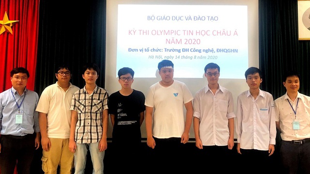 Việt Nam giành 1 HC Vàng, 4 HC Bạc Olympic Tin học Châu Á - Ảnh 1.