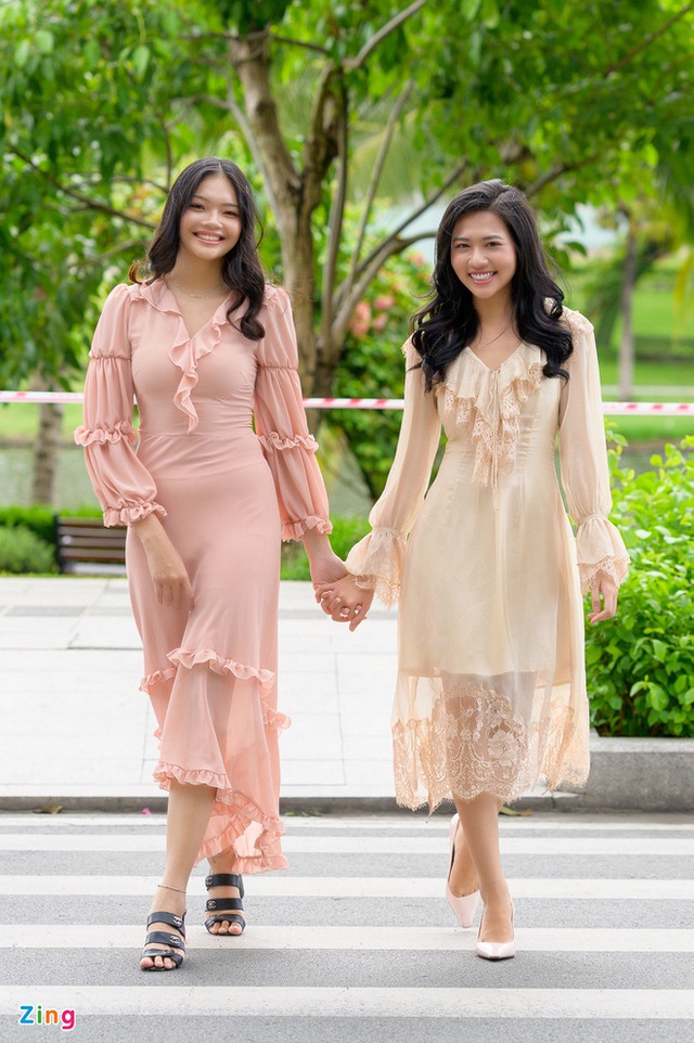 Chân dung hai chị em cùng dự thi Hoa hậu Việt Nam 2020 - Ảnh 3.