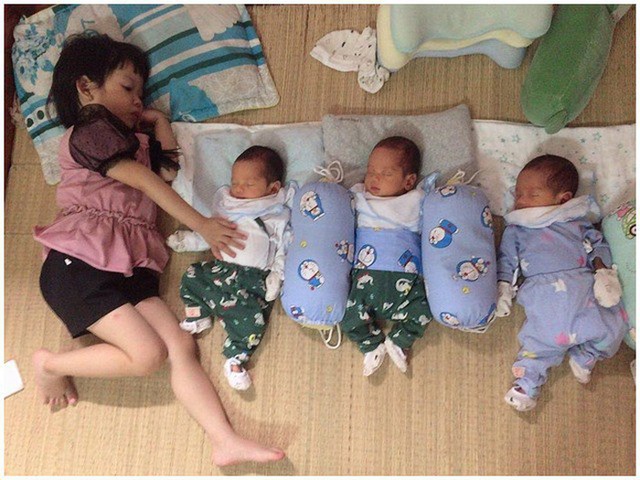 3 năm sinh 4 con, 9X Hà Nam mang thai hiếm 8 nghìn ca có một, nổi tiếng cả vùng - Ảnh 1.