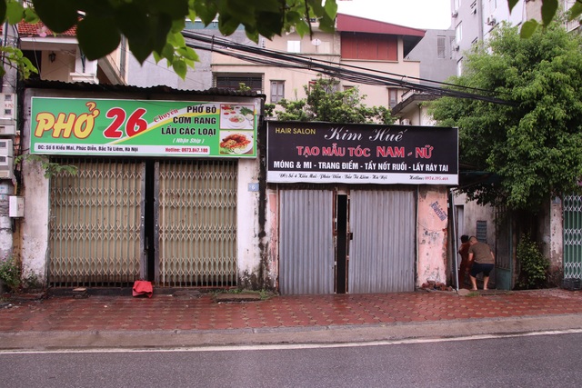 Hà Nội: Mọi hàng quán kinh doanh nơi BN 714 sống đều đóng cửa, dừng hoạt động - Ảnh 2.