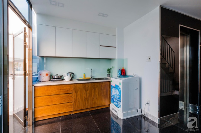 Căn hộ chỉ 36m² vẫn đầy đủ chức năng, đẹp hiện đại ở Sài Gòn - Ảnh 9. Căn hộ chỉ 36m² vẫn đầy đủ chức năng, đẹp hiện đại ở Sài Gòn - Ảnh 9.