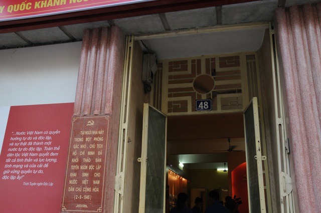 Thăm lại ngôi nhà nơi Chủ tịch Hồ Chí Minh viết Tuyên ngôn Độc lập - Ảnh 3.