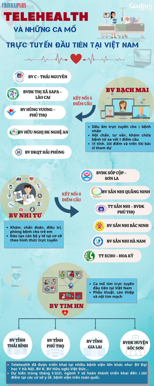 [Infographic] - Telehealth và những ca mổ trực tuyến đầu tiên đi vào lịch sử Việt Nam - Ảnh 2.