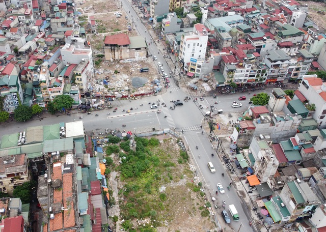 Hà Nội: Mục sở thị đường trên cao đoạn Ngã Tư Vọng - Cầu Vĩnh Tuy dần hình thành - Ảnh 8.