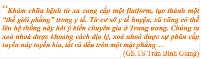 Khám chữa bệnh từ xa: Xoá nhoà khoảng cách địa lý, kéo gần chất lượng điều trị - Ảnh 3.