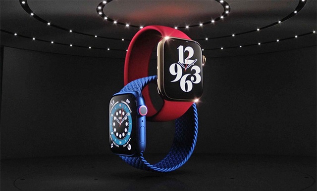 Apple Watch Series 6 ra mắt với màu đỏ mới - Ảnh 1.