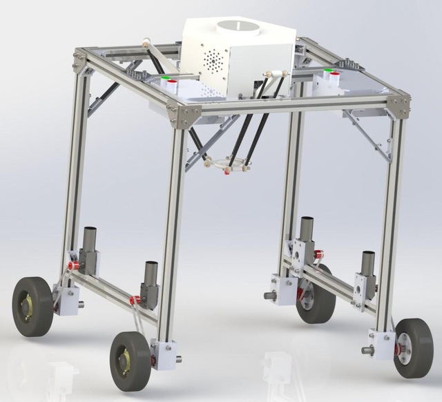 Sinh viên Bách Khoa chế tạo robot tự động diệt cỏ 200 m2/giờ - Ảnh 4.