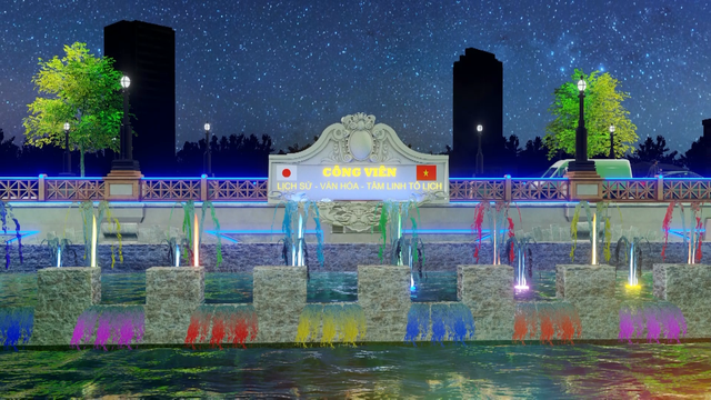 Ngỡ ngàng với mô phỏng công viên lịch sử - văn hoá – tâm linh Tô Lịch trong tương lai - Ảnh 2.