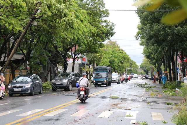 Ảnh: Lực lượng chức năng Thừa Thiên – Huế khắc phục hậu quả bão số 5 - Ảnh 3.