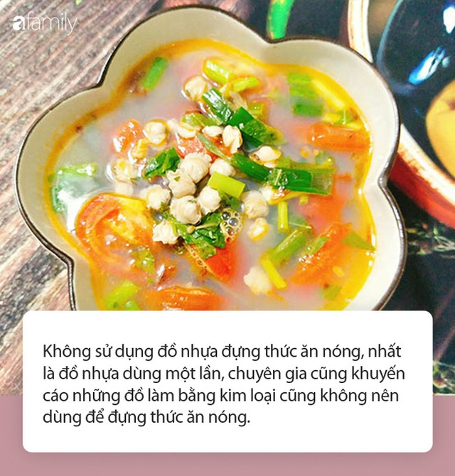 Từ câu chuyện dùng tô nhựa đựng canh nóng trong ngày đầu ra mắt nhà người yêu, chuyên gia chỉ ra thói quen ăn uống phải từ bỏ ngay của người Việt - Ảnh 3. Từ câu chuyện dùng tô nhựa đựng canh nóng trong ngày đầu ra mắt nhà người yêu, chuyên gia chỉ ra thói quen ăn uống phải từ bỏ ngay của người Việt - Ảnh 3.