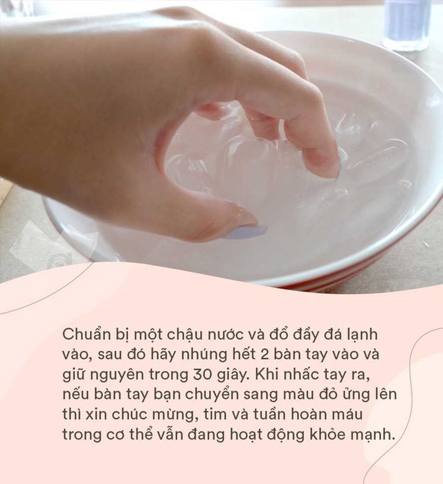 Đặt chậu nước đá trước mặt và làm việc này, bạn sẽ biết ngay liệu mình có mắc bệnh tim hay không - Ảnh 3.